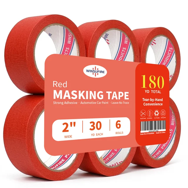 Red Masking Tape